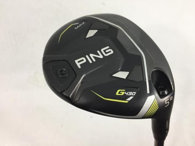 返品OK 【中古ゴルフクラブ】ピン G430 MAX フェアウェイ PING TOUR 2.0 CHROME 65 5W