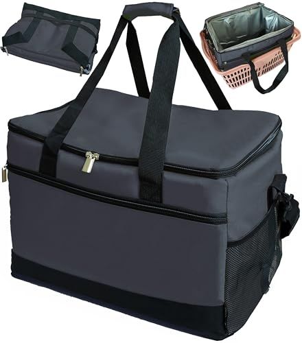 【雑誌掲載！畳めるレジカゴサイズ】 クーラーボックス 大容量 折り畳み 35L 保冷バッグ クーラーバッグ レジカゴバッグ ソフトクーラボックス 保冷 RIMINAt