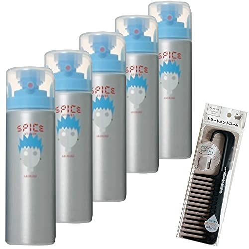 特別セット アリミノ スパイスシャワー フリーズ 180ml 5個セット & トリートメントコーム付送料無料 f383f526