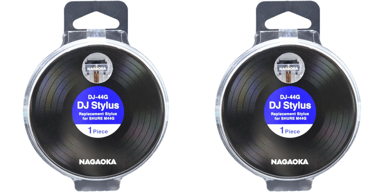 NAGAOKA レコードカートリッジ用交換針 SHURE M44G/M44-7対応 DJ-44G 2