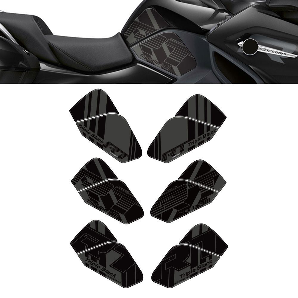 BMW R1250RT 2019-2024 用 3Dジェル膝タンクサイドプロテクター デカールキット