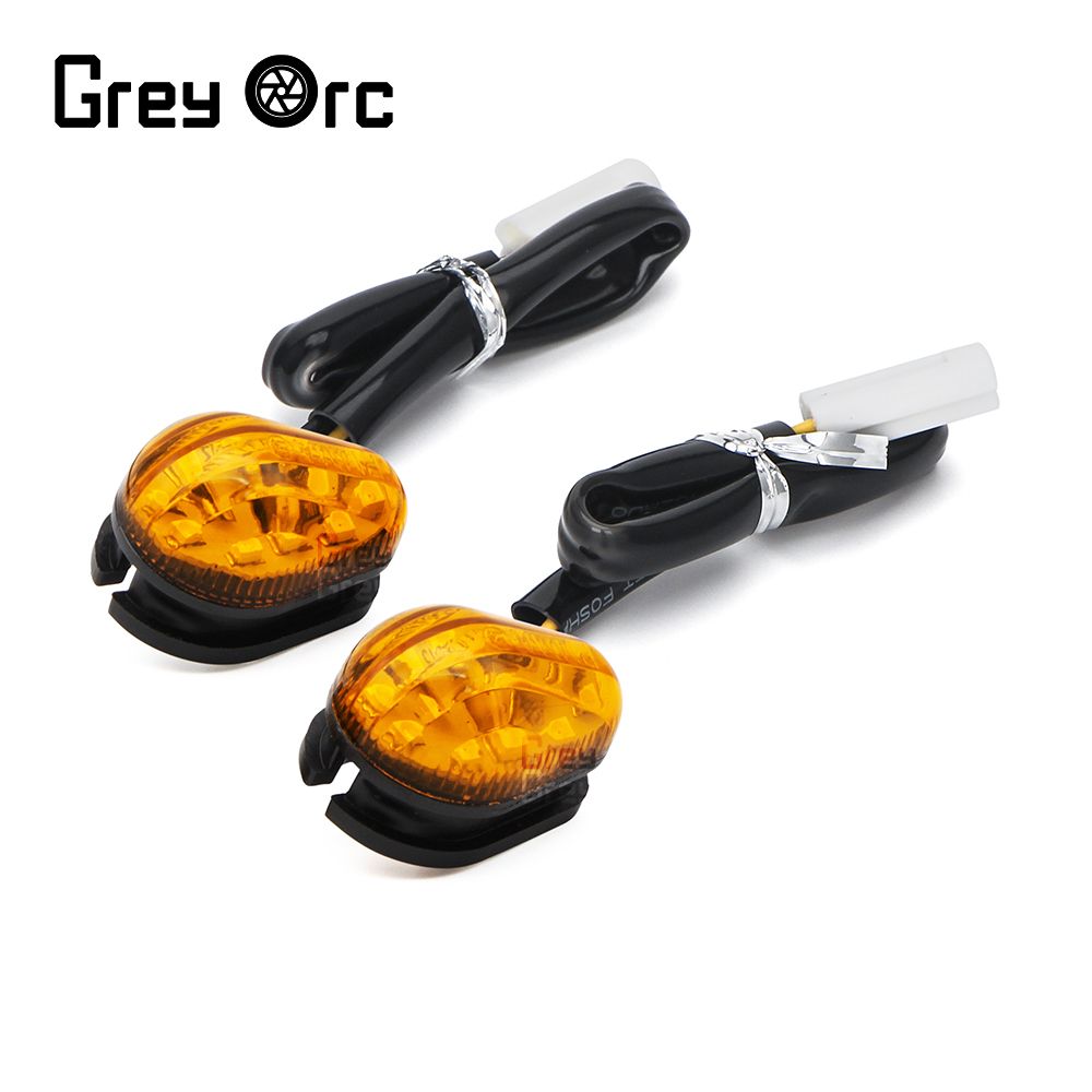 ヤマハ汎用 YZF R1/S/M/R6/R25/R3/R15/R125/YBR 125/250 LEDミニウインカー 170mm