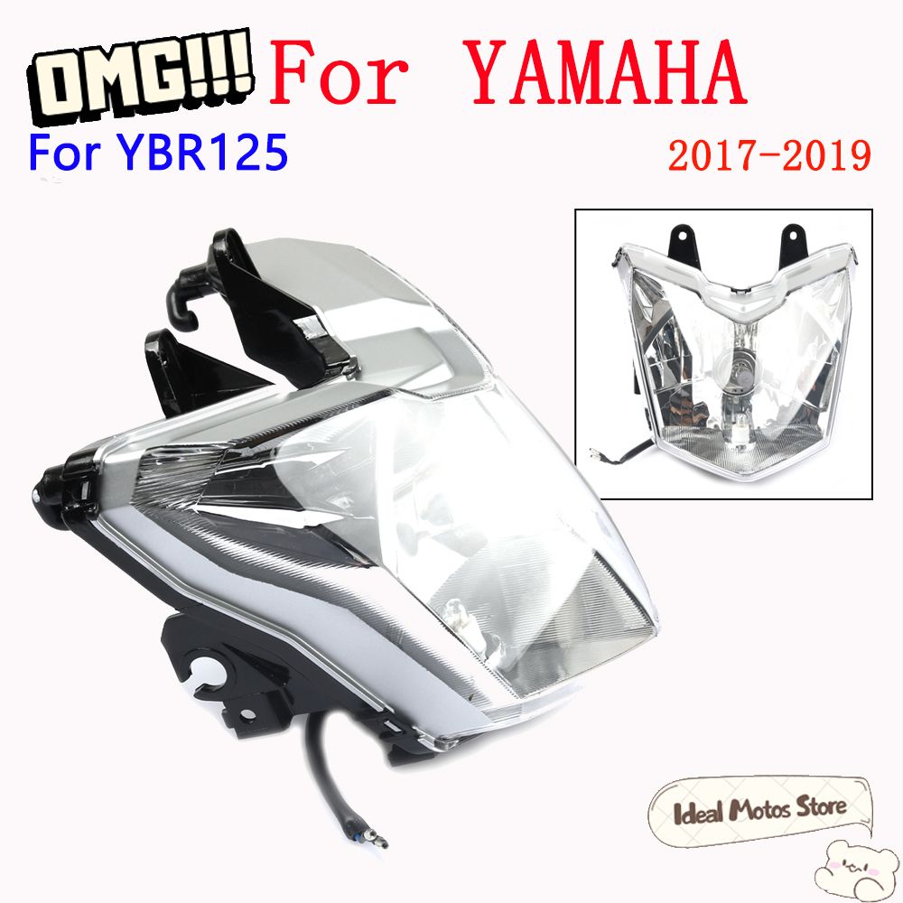 ヤマハ YBR125Z YBR 125 Z YBRZ 125 用 ヘッドライトアセンブリ 2017-2019