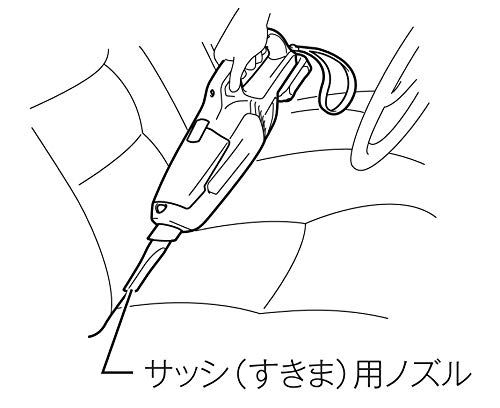 マキタ コードレス掃除機CL107 紙パック式 標準25分稼働/充電22分 軽量定番モデル 10.8Vバッテリ充電器付 CL107FDSHW