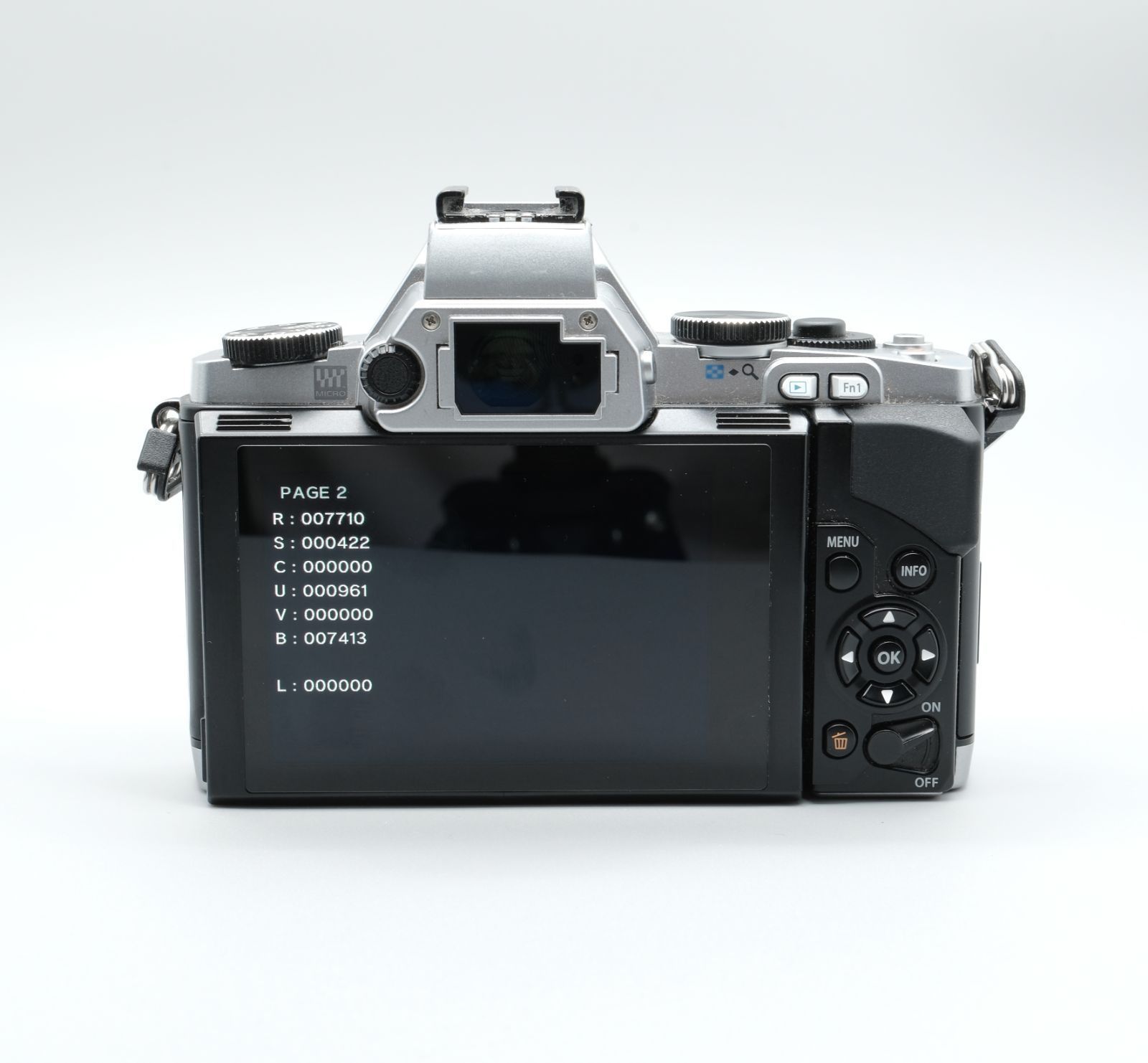 □完動品 OLYMPUS OM-D E-M5 ボディ ミラーレス一眼 ショット数7710
