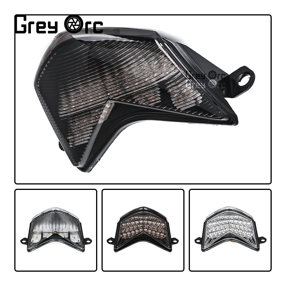 カワサキ ZX10R 2006-2007 用 LED テールライト ブレーキウインカー統合