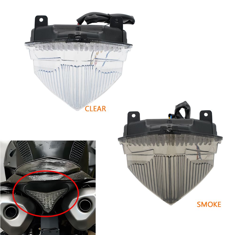 Yamaha YZF-R1 2004-2006 用 LED テールライト ブレーキ ウインカー一体型