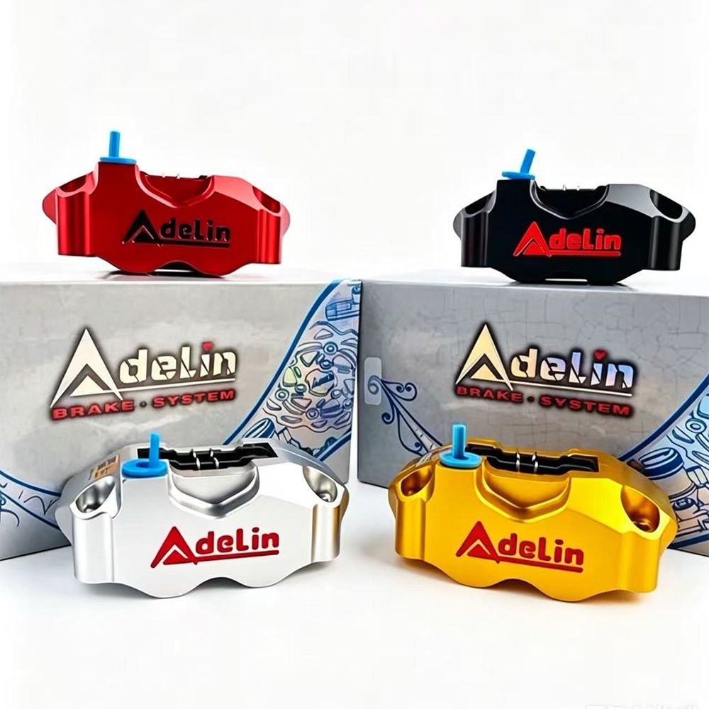 Adelin ADL-1 4ピストン油圧ブレーキキャリパー 82mm