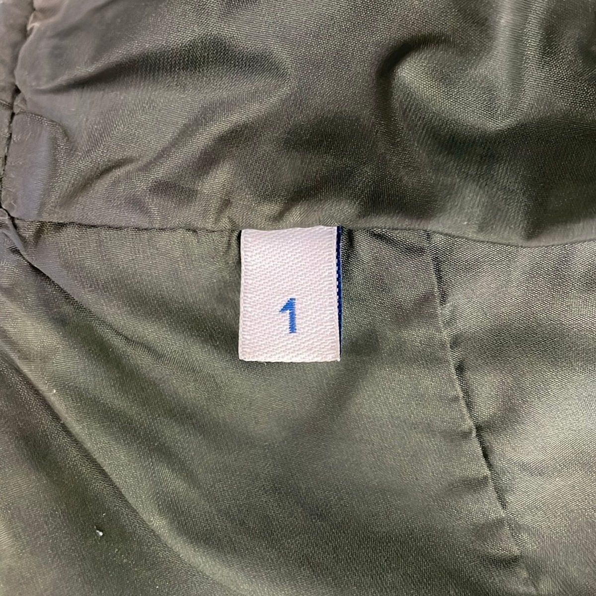 MONCLER(モンクレール) ブルゾン サイズ1 S レディース美品 REBLOCHON C10934515705 57136 カーキ×黒×白 ジップアップ
