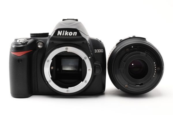美品｜Nikon D3000 ショット数13,538 枚デジタル一眼レフカメラ レンズ