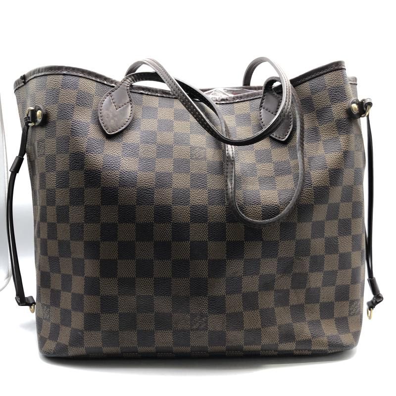 中古】LOUIS VUITTON ダミエ ネヴァーフル MMトートバッグ N51105 ルイ