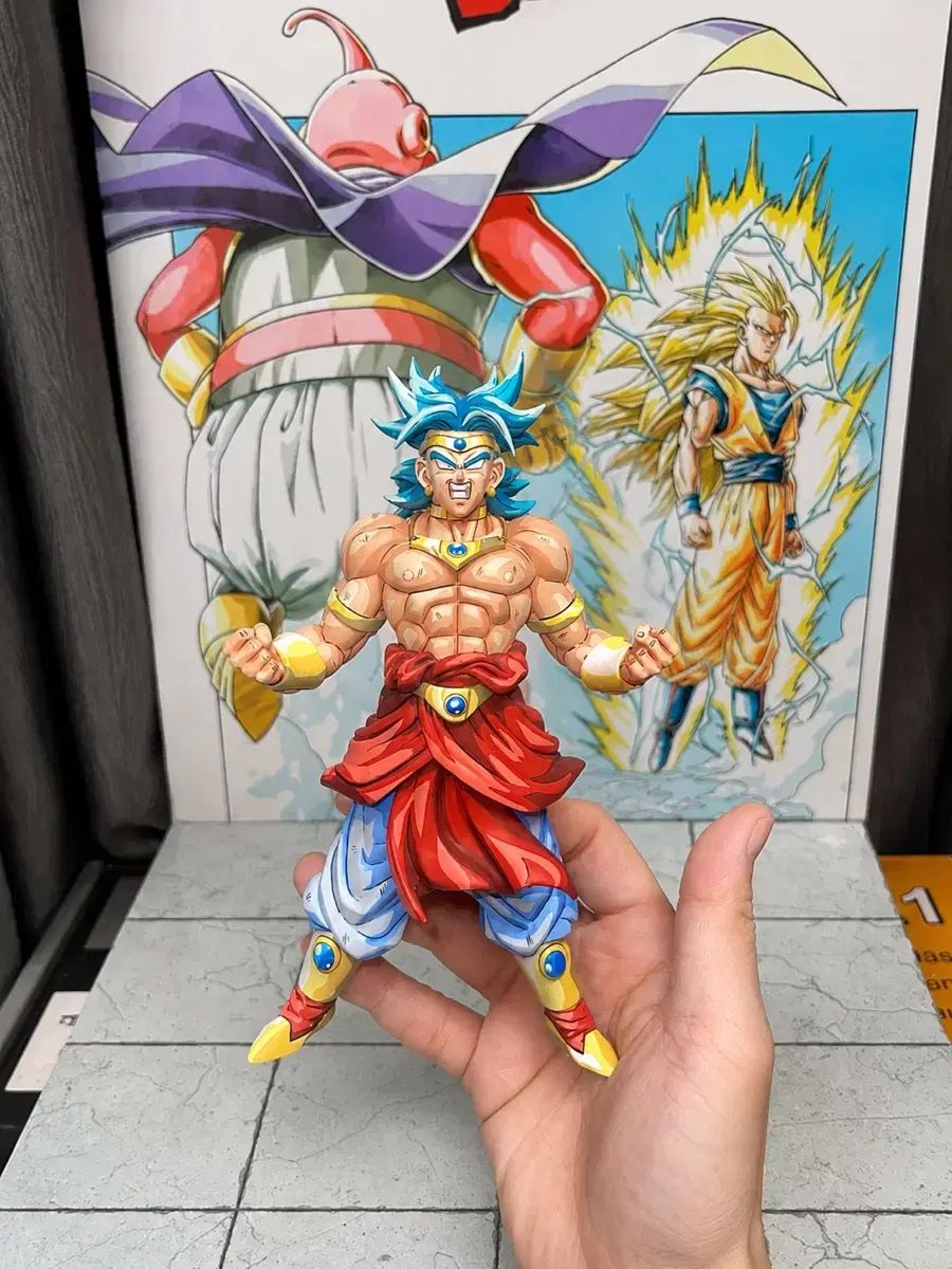 バンプレスト ブロリー フィギュア リーペイント (正規品)
