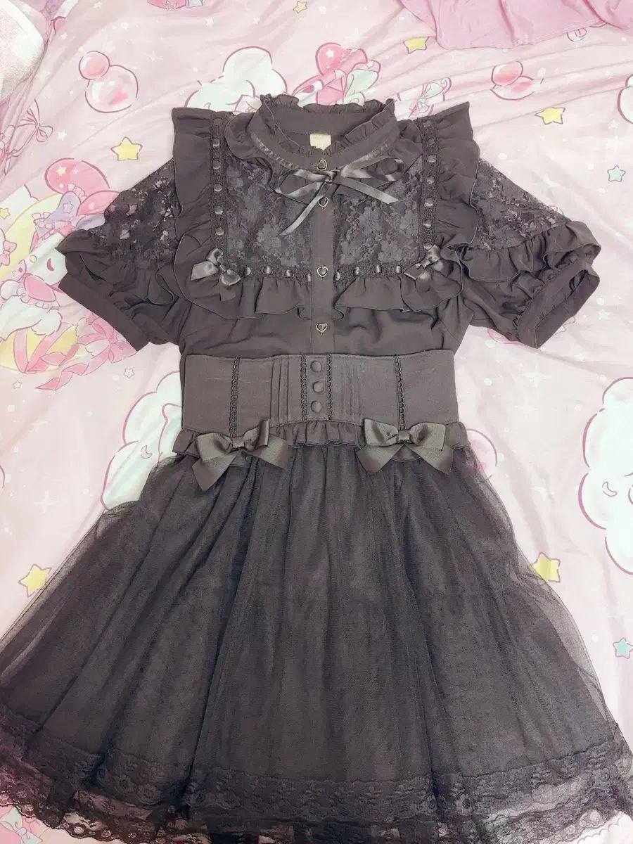 Secret Honey シークレットハニー ブラウス スカート ブラック