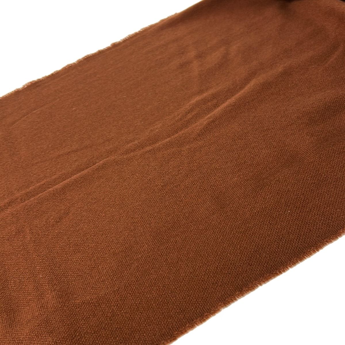 AGNONA(アニオナ) ストール(ショール)美品 ブラウン カシミヤ - メルカリ