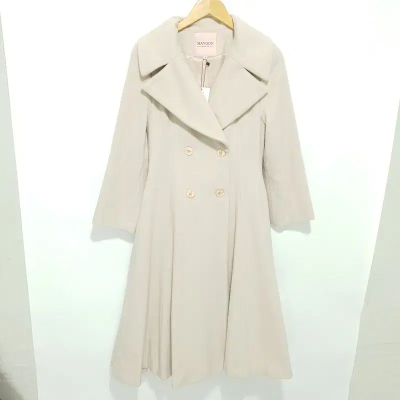 MAYOON シグネチャー フレア コート ミルクティー M_W0482