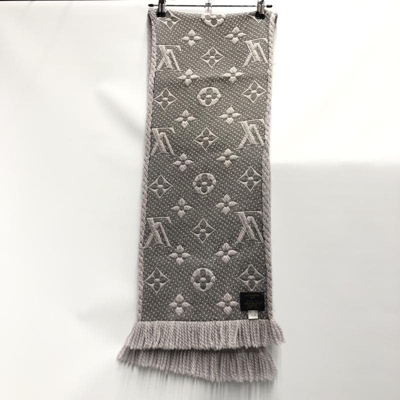 中古】LOUIS VUITTON エシャルプ ロゴマニア グリペルル M74742 ルイ