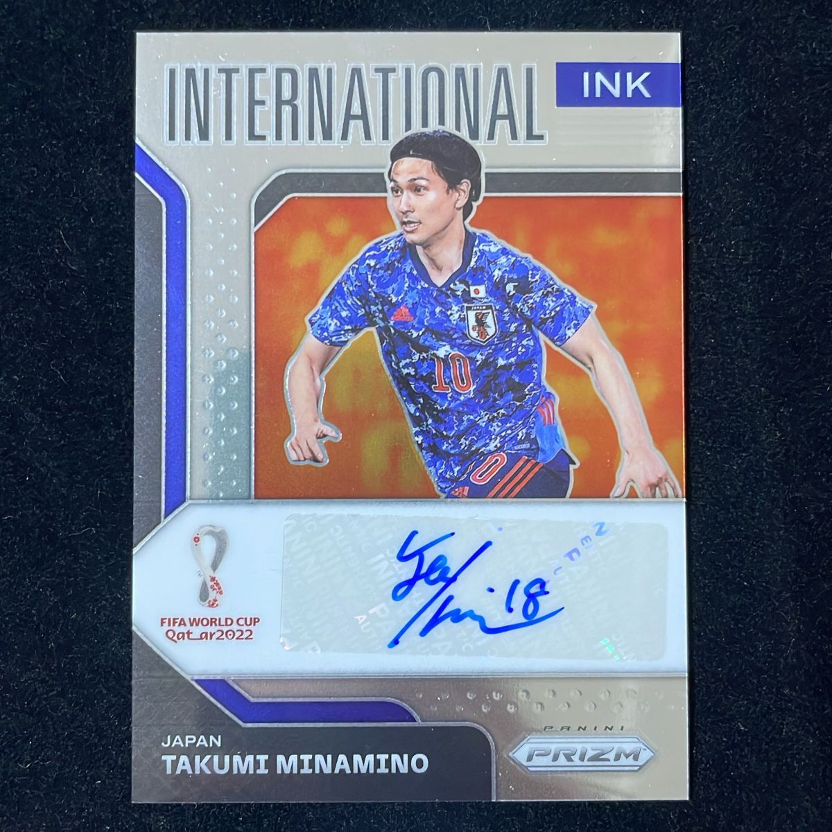 その他 Panini Prizm Minamino Takumi Tiger prizm 南野拓実 Takumi Minamino Panini Prizm FIFA World Cup Qatar 2022