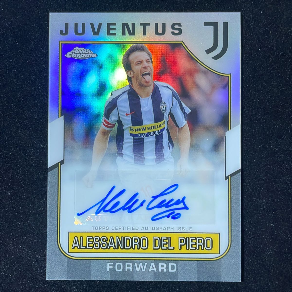Alessandro del Piero アレッサンドロ・デル・ピエロ Topps Chrome 2022-23 Auto サイン 直筆 Juventus 11,760円