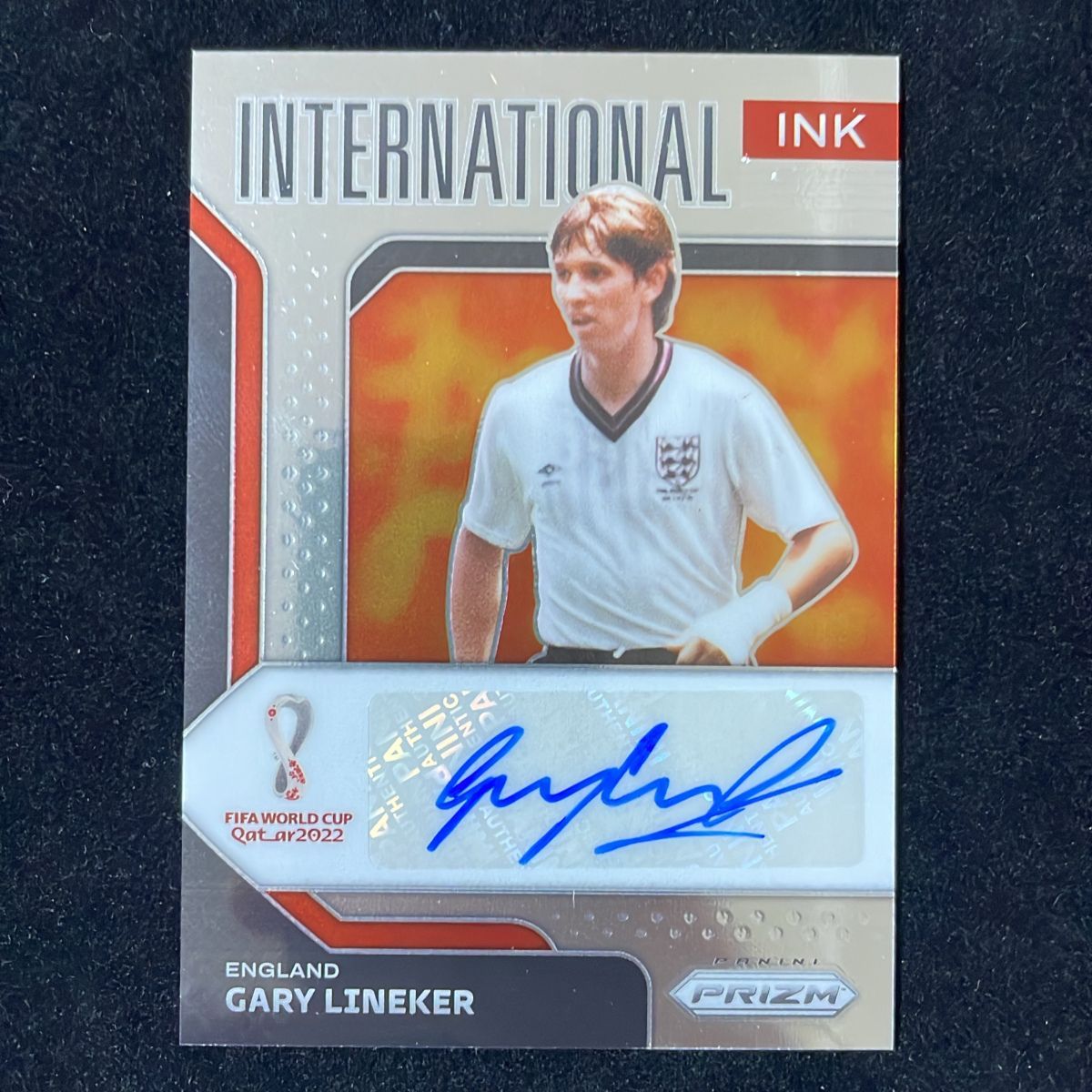 Gary Lineker ゲーリー・リネカー Panini Prizm FIFA World Cup 2022