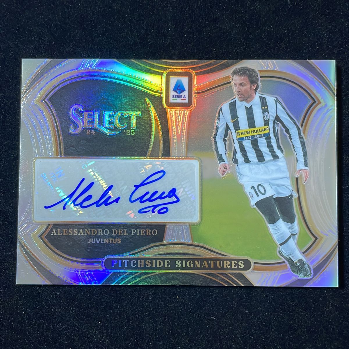 Alessandro del Piero アレッサンドロ・デル・ピエロ Panini Select Serie A 2024-25 Silver Auto サイン 直筆 Juventus 8,378円