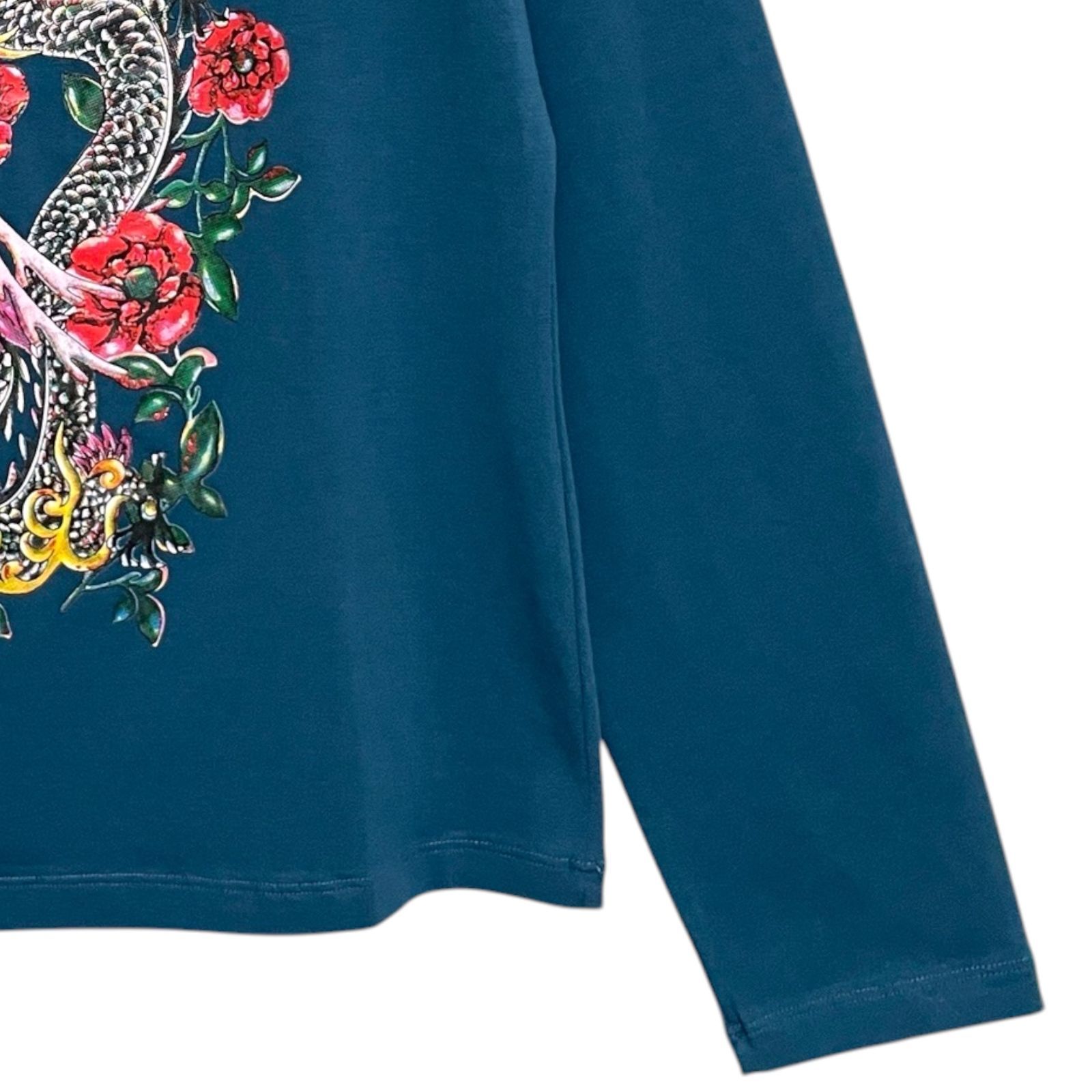 Vivienne Tam ドラゴン柄 長袖シャツ Vivienne Tam ヴィヴィアンタム 長袖 Tシャツ カットソー Y2K 龍