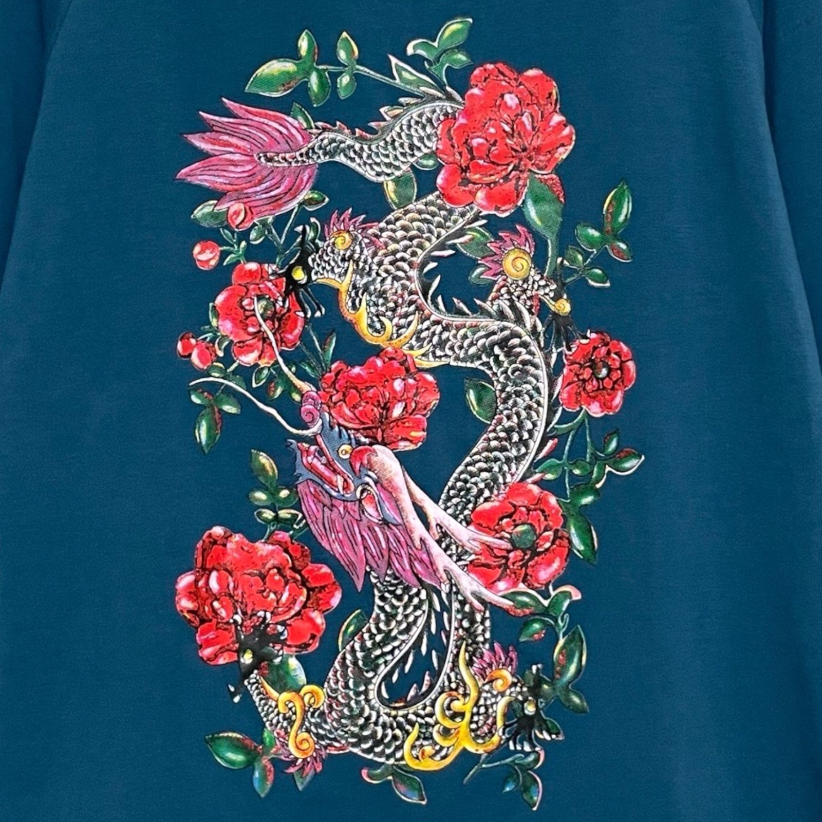 Vivienne Tam ヴィヴィアンタム 長袖 Tシャツ カットソー Y2K 龍