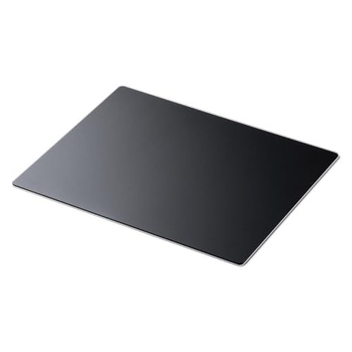 サンワダイレクト ガラスマウスパッド 大型 ゲーミング 強化ガラス 50×40cm 厚さ3mm 硬度9H ブラック 200-MPD034BK-LJu 11,063円