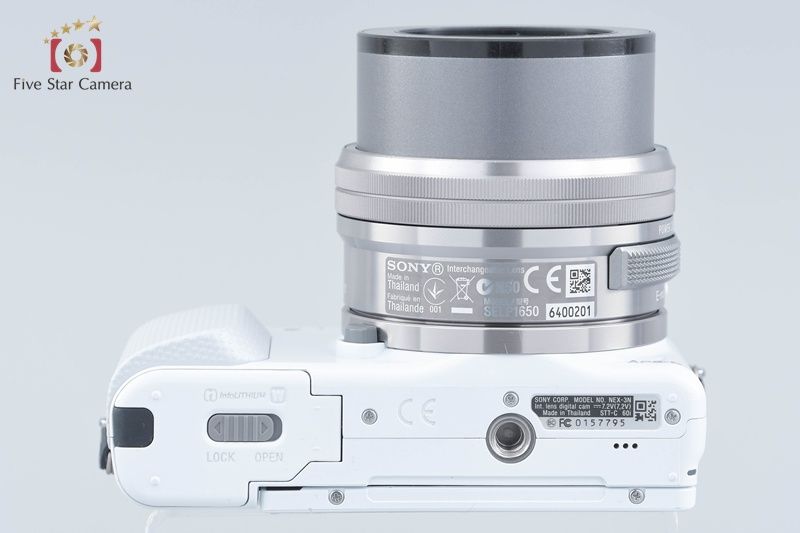 中古】SONY ソニー α NEX-3N パワーズームレンズキット ホワイト