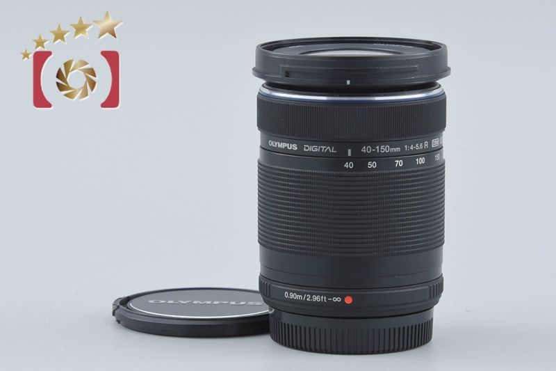 【中古】OLYMPUS オリンパス M.ZUIKO DIGITAL ED 40-150mm f/4-5.6 R ブラック
