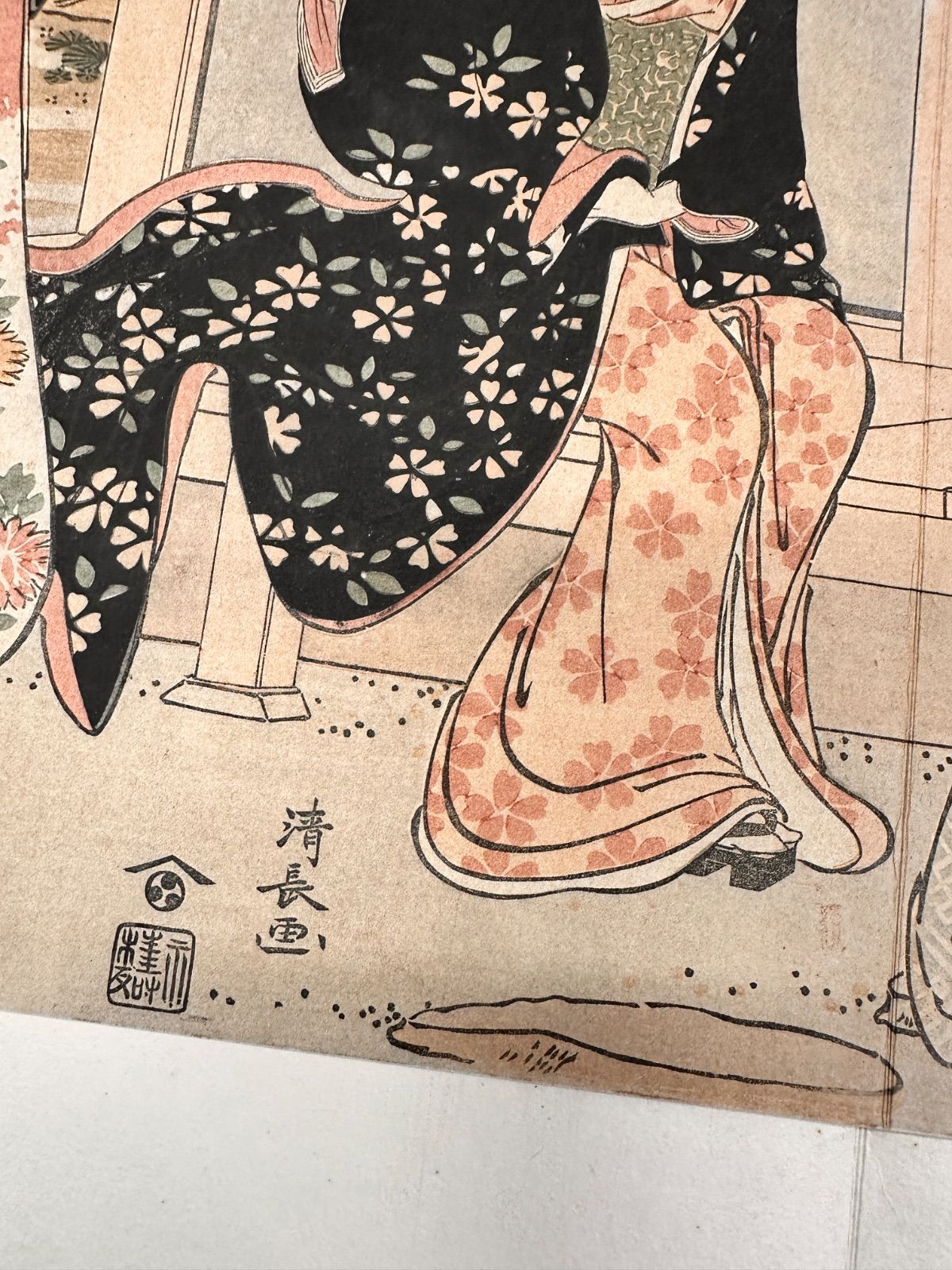 浮世絵派画集 牛若丸淨瑠璃姬圖 鳥居清長筆 - メルカリ
