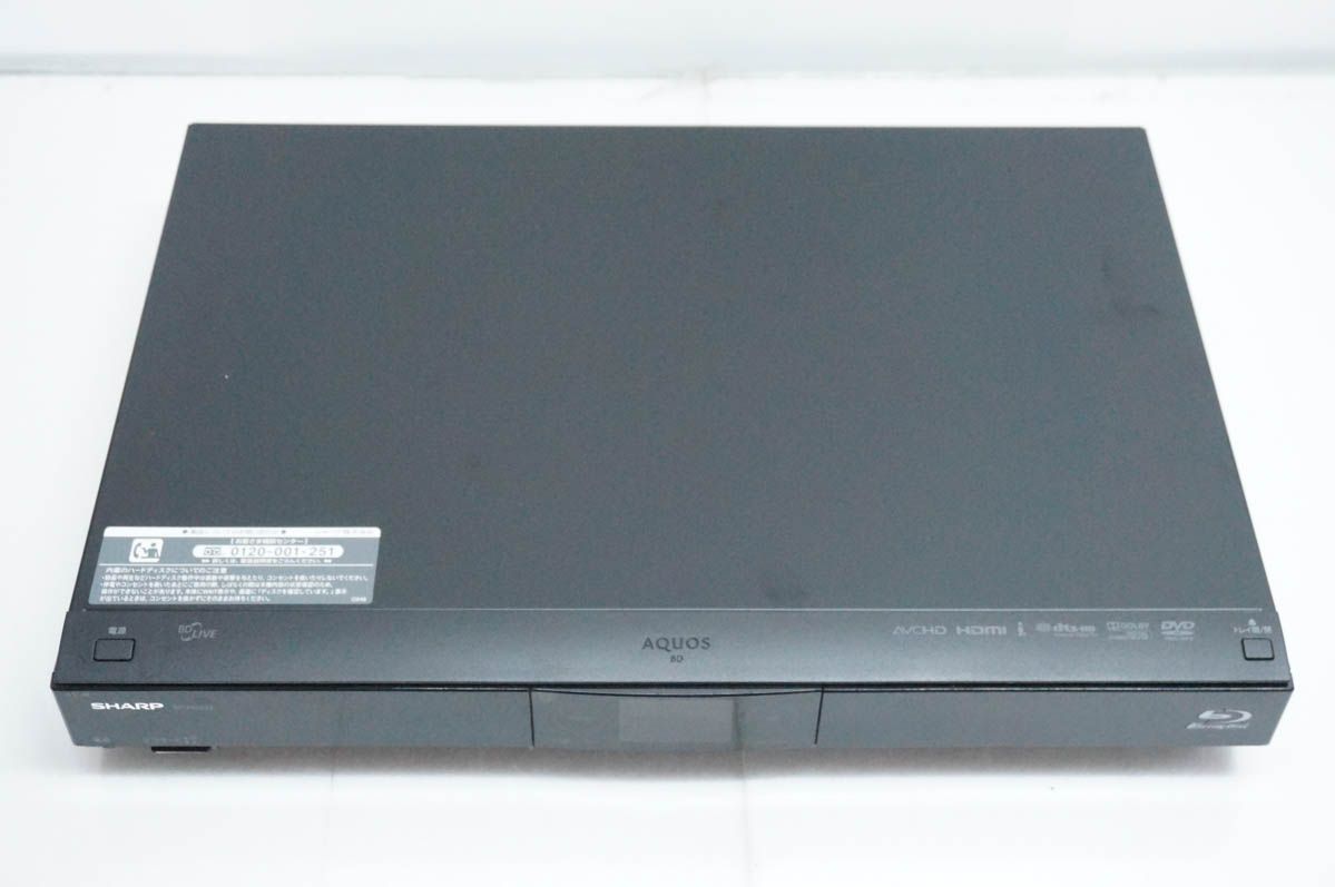 中古】SHARPシャープ ブルーレイディスクレコーダー AQUOSアクオス