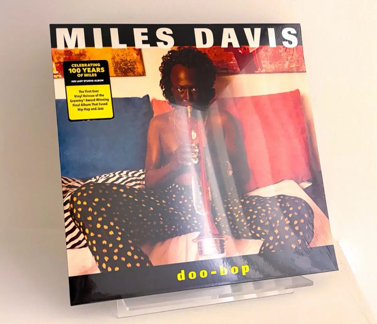 新品、未開封 マイルス・デイビス doo bop LP ジャズレコード ヒップホップ