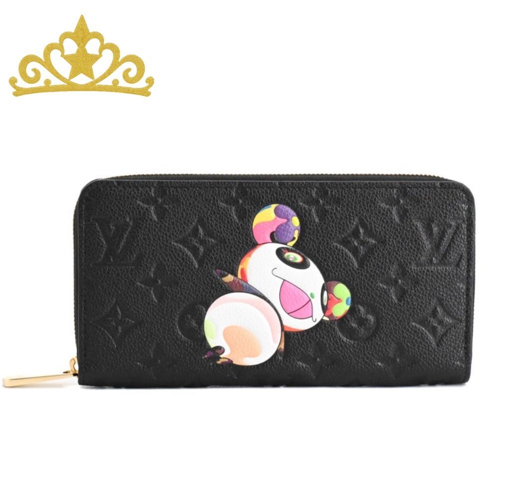LOUIS VUITTON × 村上隆 モノグラム アンプラント パンダ ジッピーウォレット レディース ルイヴィトン 124,500円