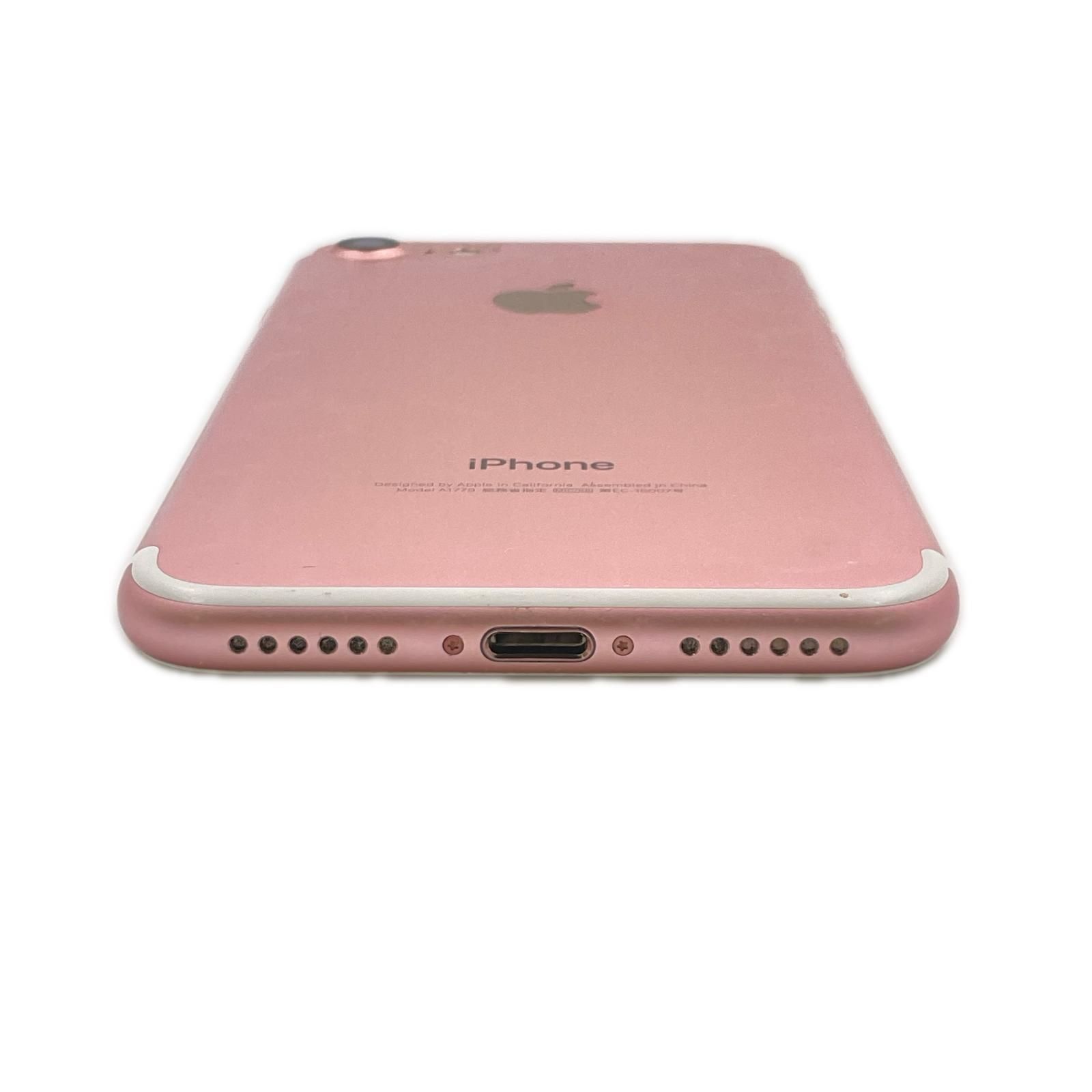 最速発送】 iPhone 7 128GB ローズゴールド au 白ロム【難有】 - メルカリ