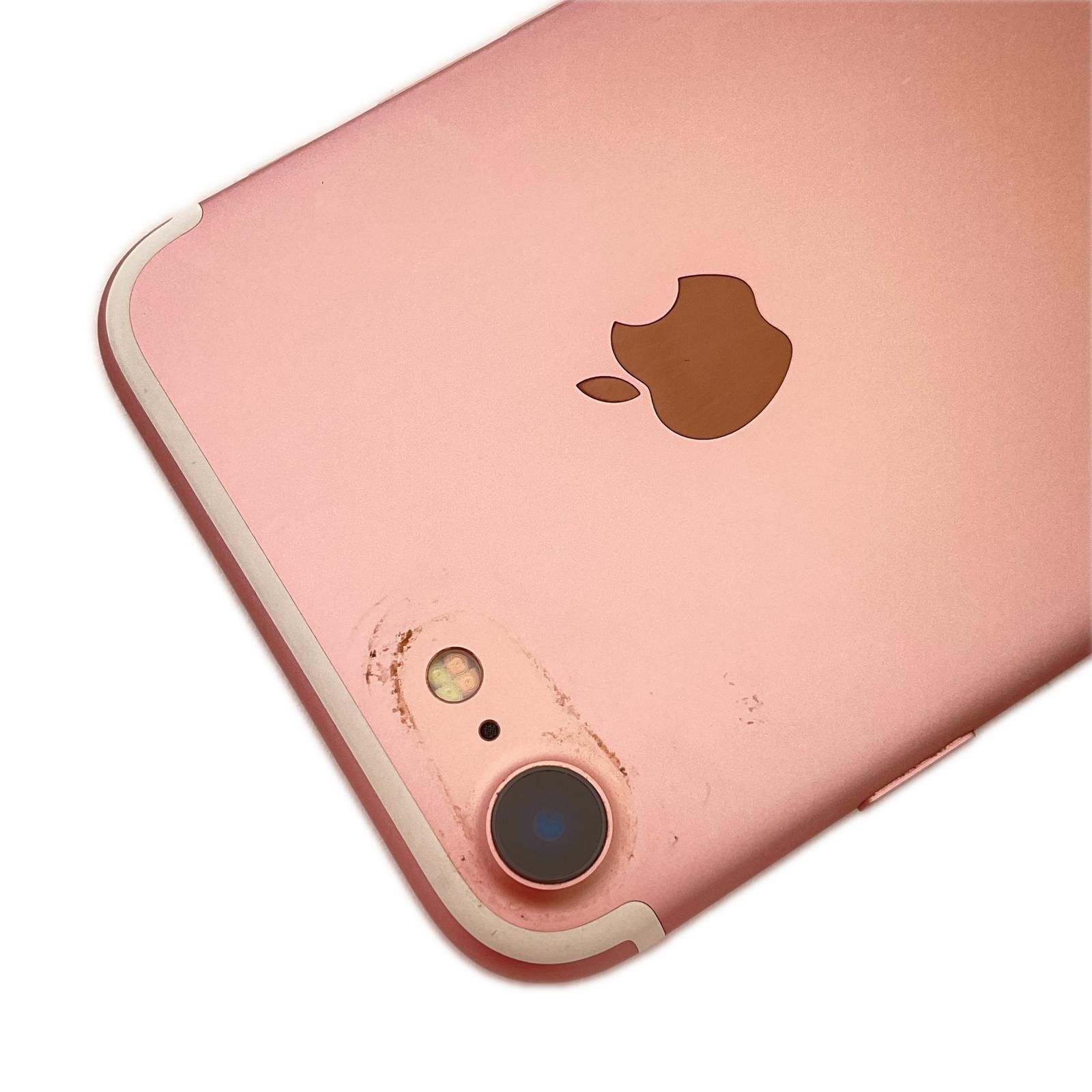 最速発送】 iPhone 7 128GB ローズゴールド au 白ロム【難有】 - メルカリ