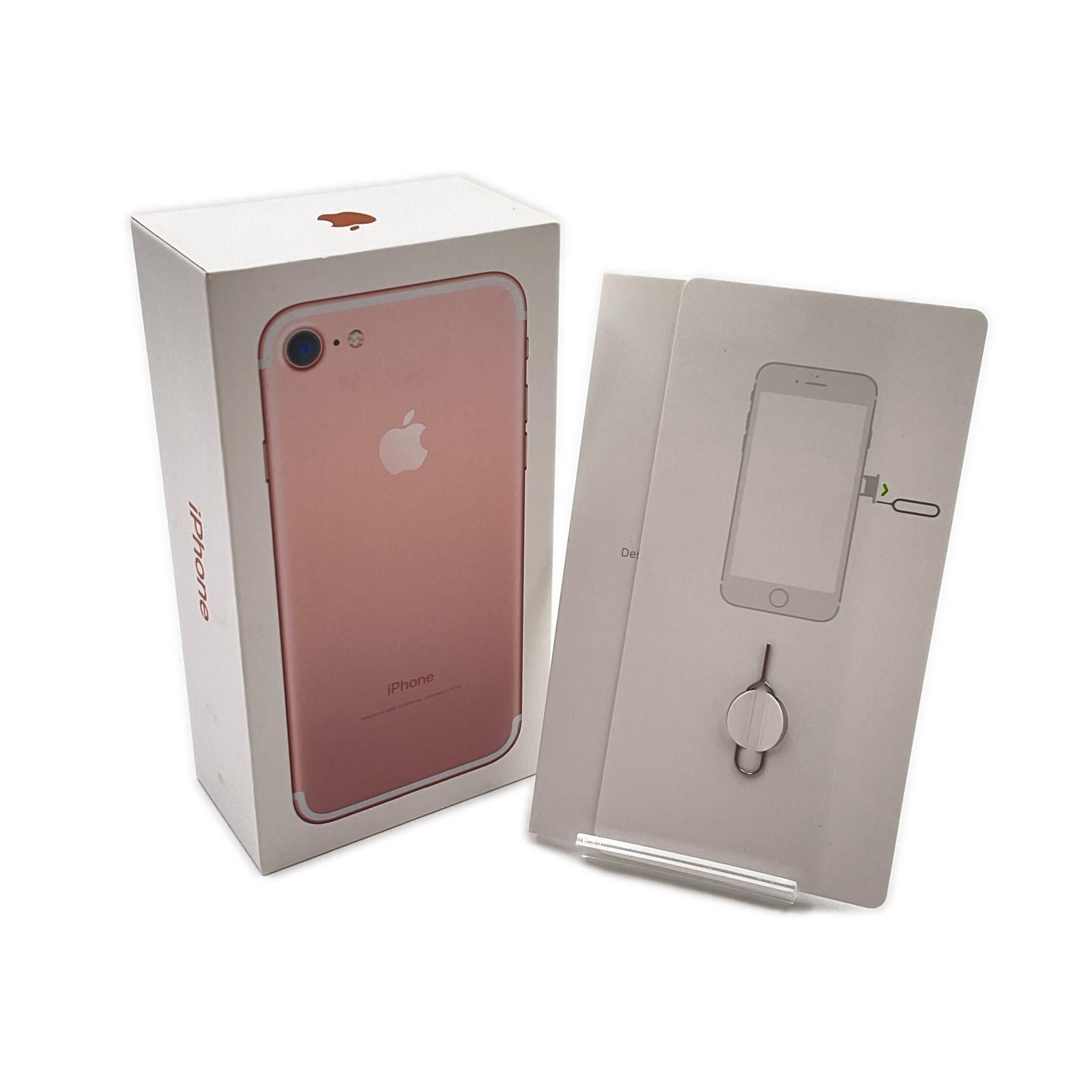 最速発送】 iPhone 7 128GB ローズゴールド au 白ロム【難有】 - メルカリ