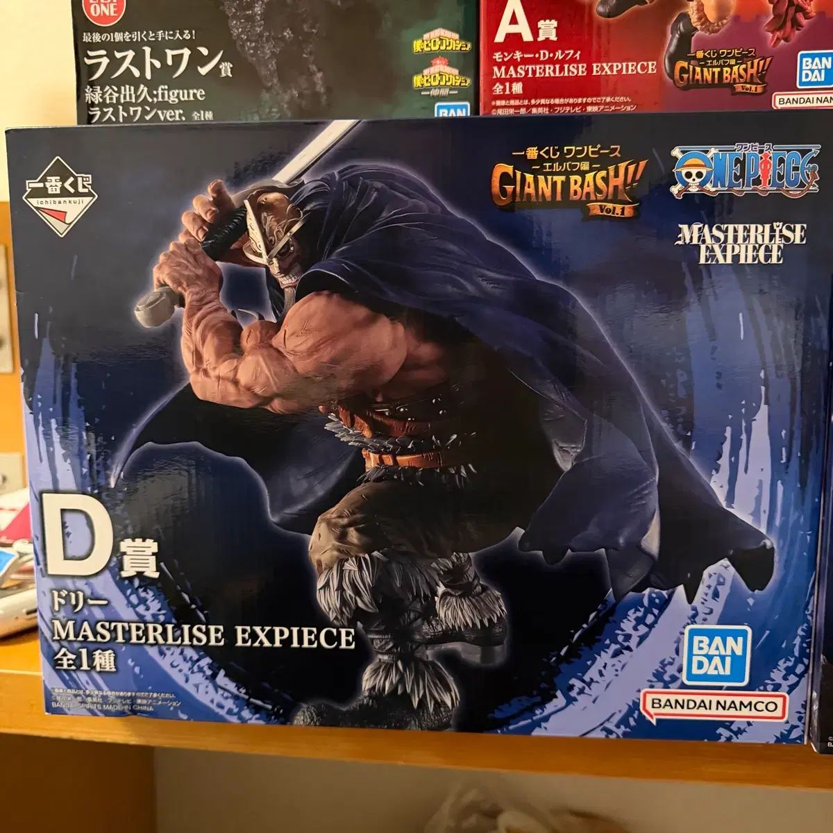未開封 現物) ONE PIECE 一番くじ L エルバップ D賞 ドリー フィギュア