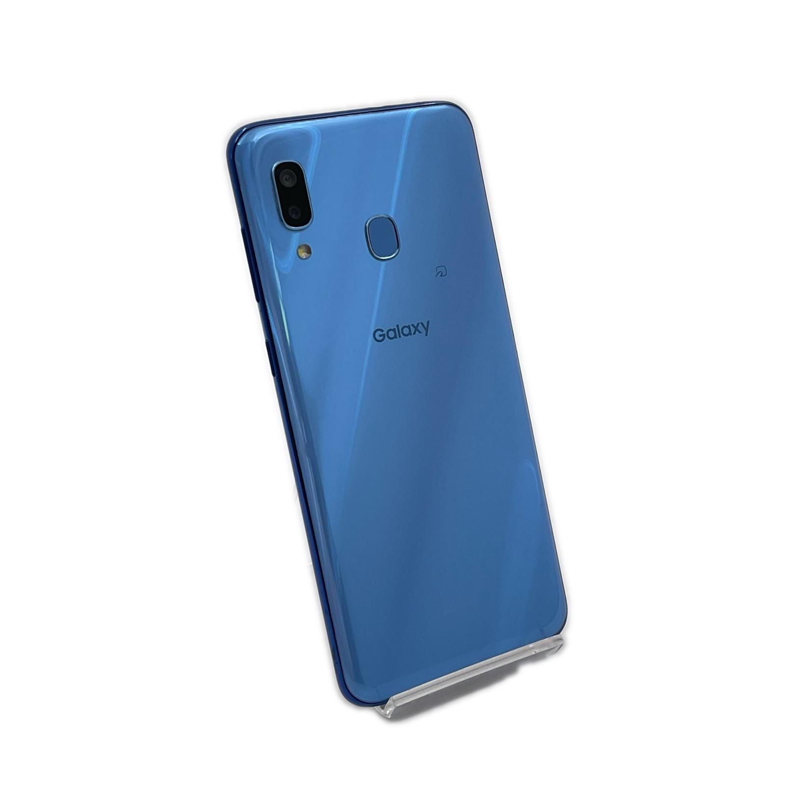 最速発送】SAMSUNG Galaxy A30 64GB ブルー au SCV43 白ロム【難有