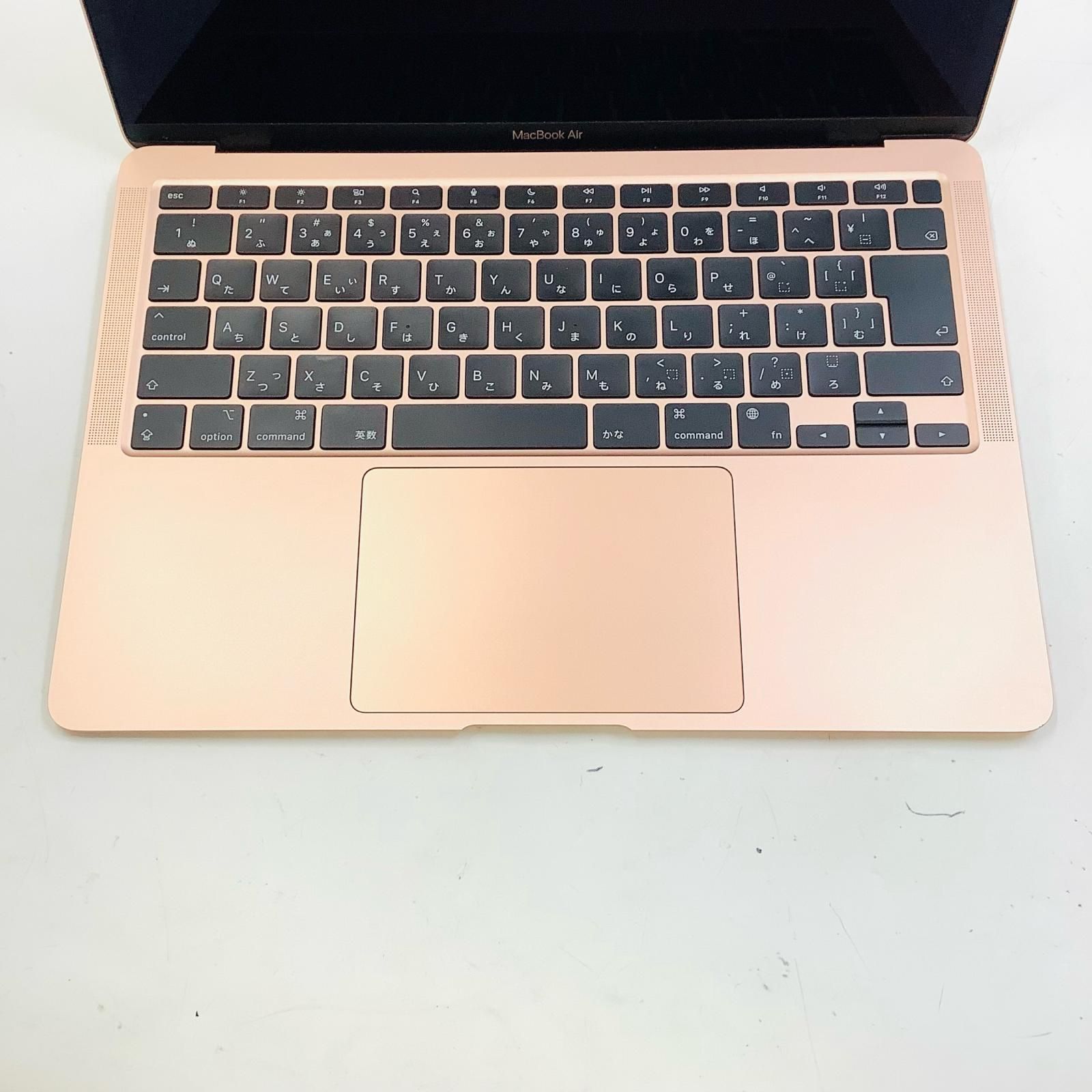 美品】MacBook Air M1 2020 13インチ ゴールド 8GB/256GB - メルカリ