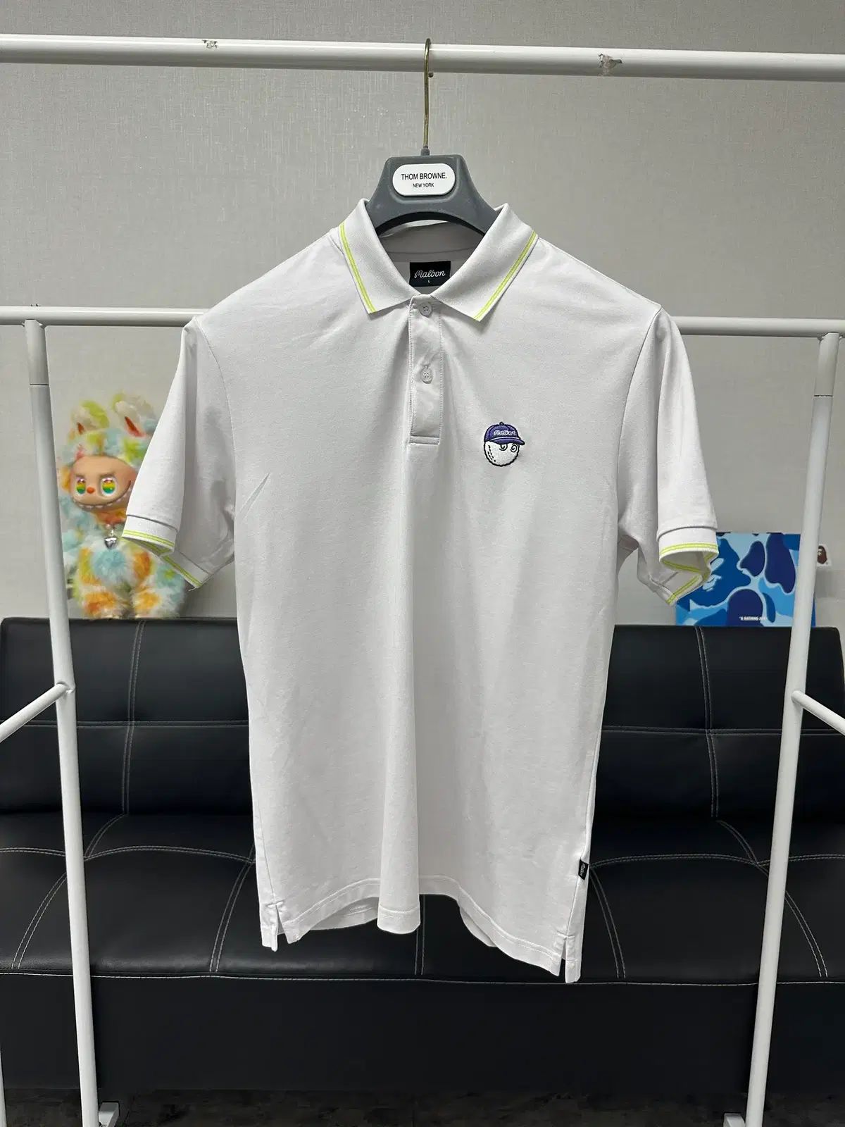(サイズ100) マルボンゴルフ 白 半袖 カラーTシャツ 7,669円