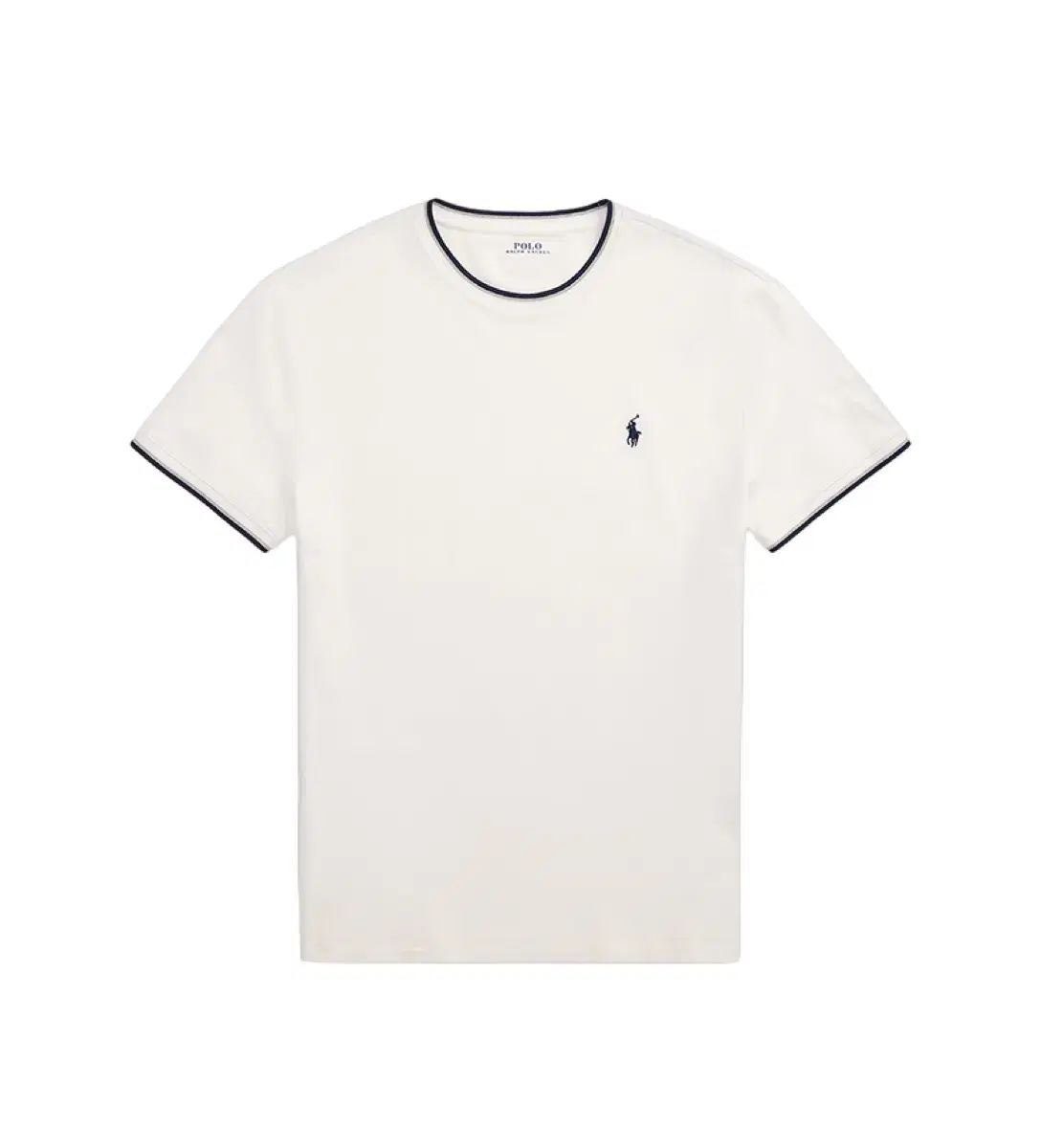 ポロ 半袖Tシャツ ネイビー/白 (正規品/新品)