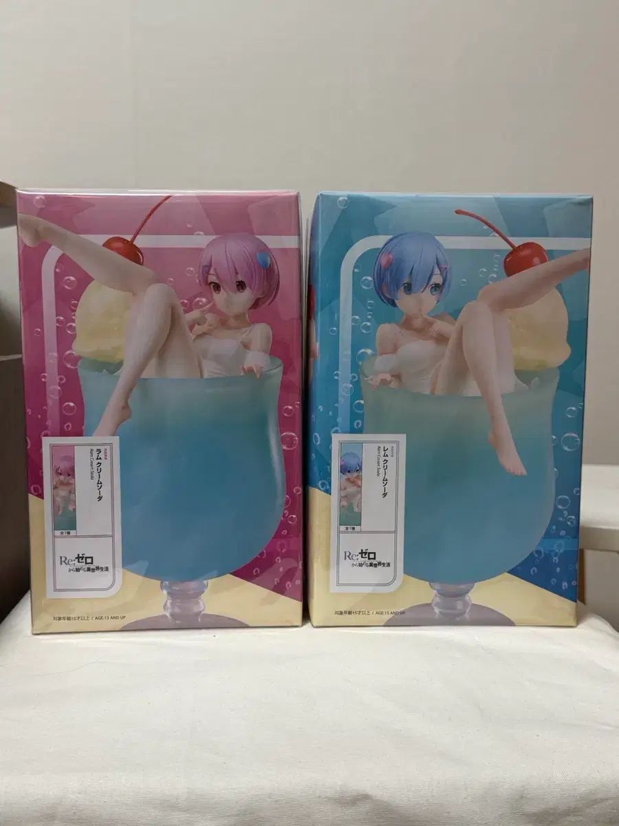 Re:ゼロ ラム レム クリームソーダ フィギュア セット 7,211円