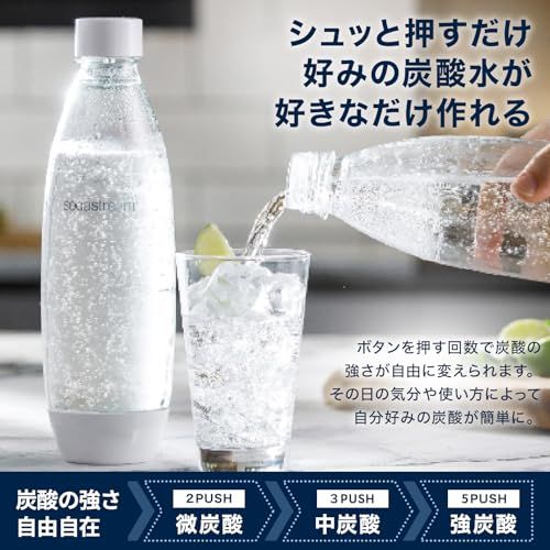 公式] ソーダストリーム TERRA(テラ) スターターキット ｜マシン本体 +