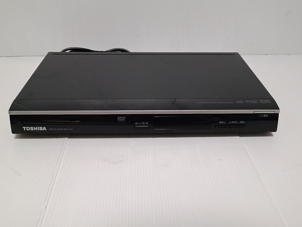 TOSHIBA DVDプレーヤー SD-310J 本体 リモコン付 - メルカリ