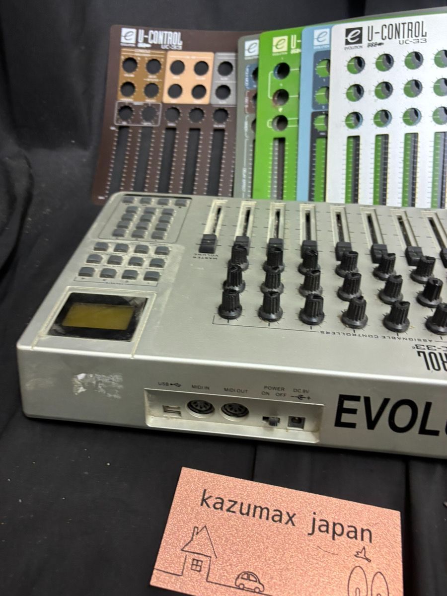 M-Audio Evolution UC-33e USB MIDIコントローラー 動作品 本体のみ