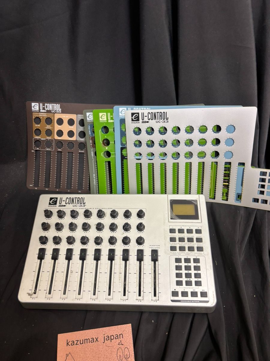 M-Audio Evolution UC-33e USB MIDIコントローラー 動作品 本体のみ