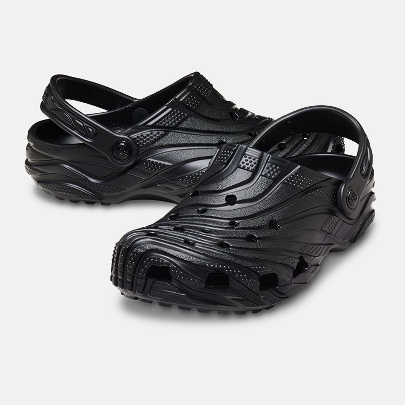 [CROCS(クロックス)] CLASSIC EROSION CLOG(クラシック エロージョン クロッグ) Black 26cm(M8)