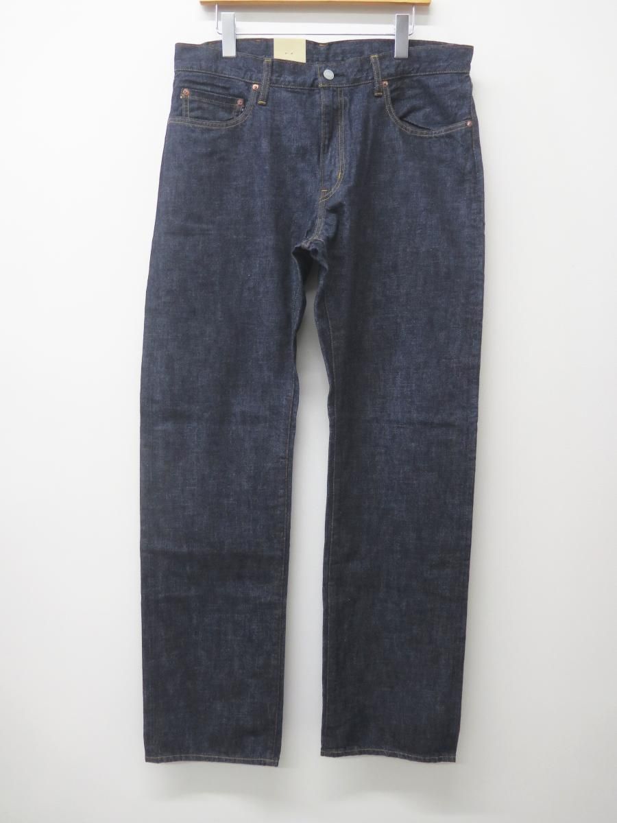 ★8642☆児島ジーンズ コジマジーンズ RNB-100RZ 10oz ジンバブエ セルビッチ ストレート デニムパンツ　未使用美品　36 12,750円