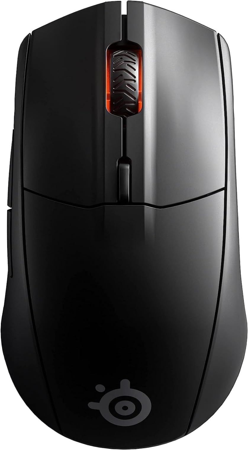 SteelSeries ゲーミングマウス 無線 ワイヤレス 2.4Ghz/Bluetooth対応 低遅延 Rival 3 Wireless 62521 [ブラック] [第一世代(ワイヤレス)]