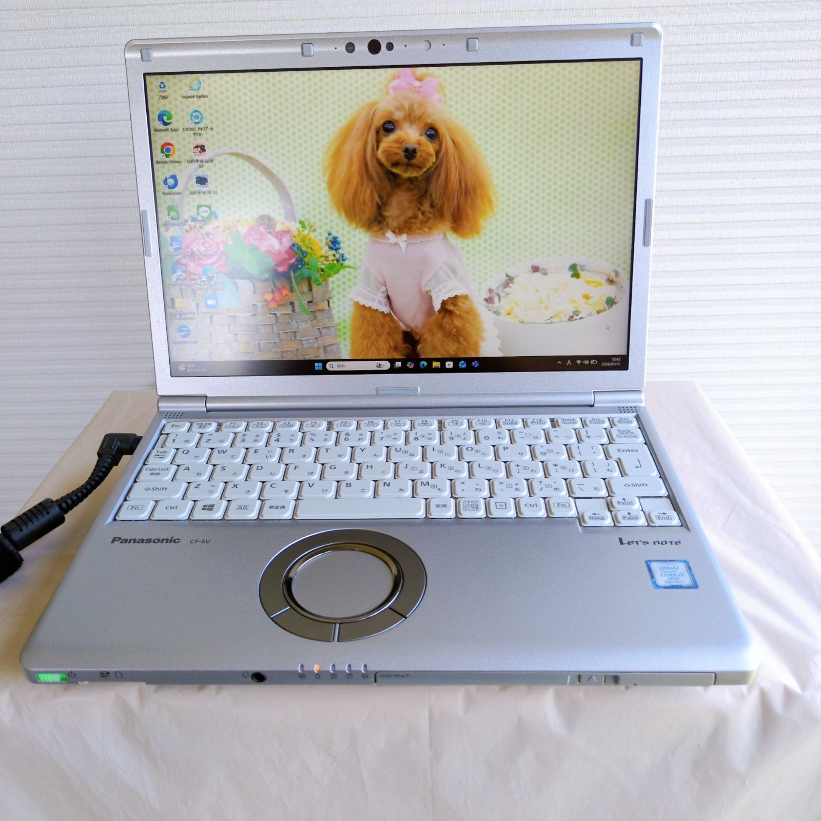 Panasonic ノートパソコン レッツノート CF-SV8 Windows11 ８世代 Core i7-8665U メモリ16GB